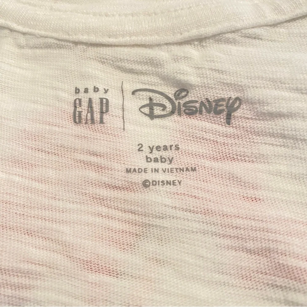 Baby Gap Disney Lion King Nala Graphic Short Sleeve T-Shirt White Size 2T